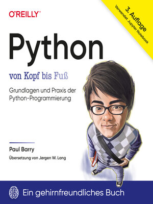 cover image of Python von Kopf bis Fuß